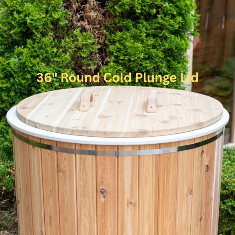 Dundalk LeisureCraft The Arctic Cold Plunge Tub - Knotty Red Cedar
