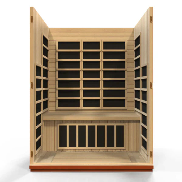 Golden Designs Dynamic Bellagio 3-Person Low EMF FAR Infrared Sauna (DYN-6306-02)