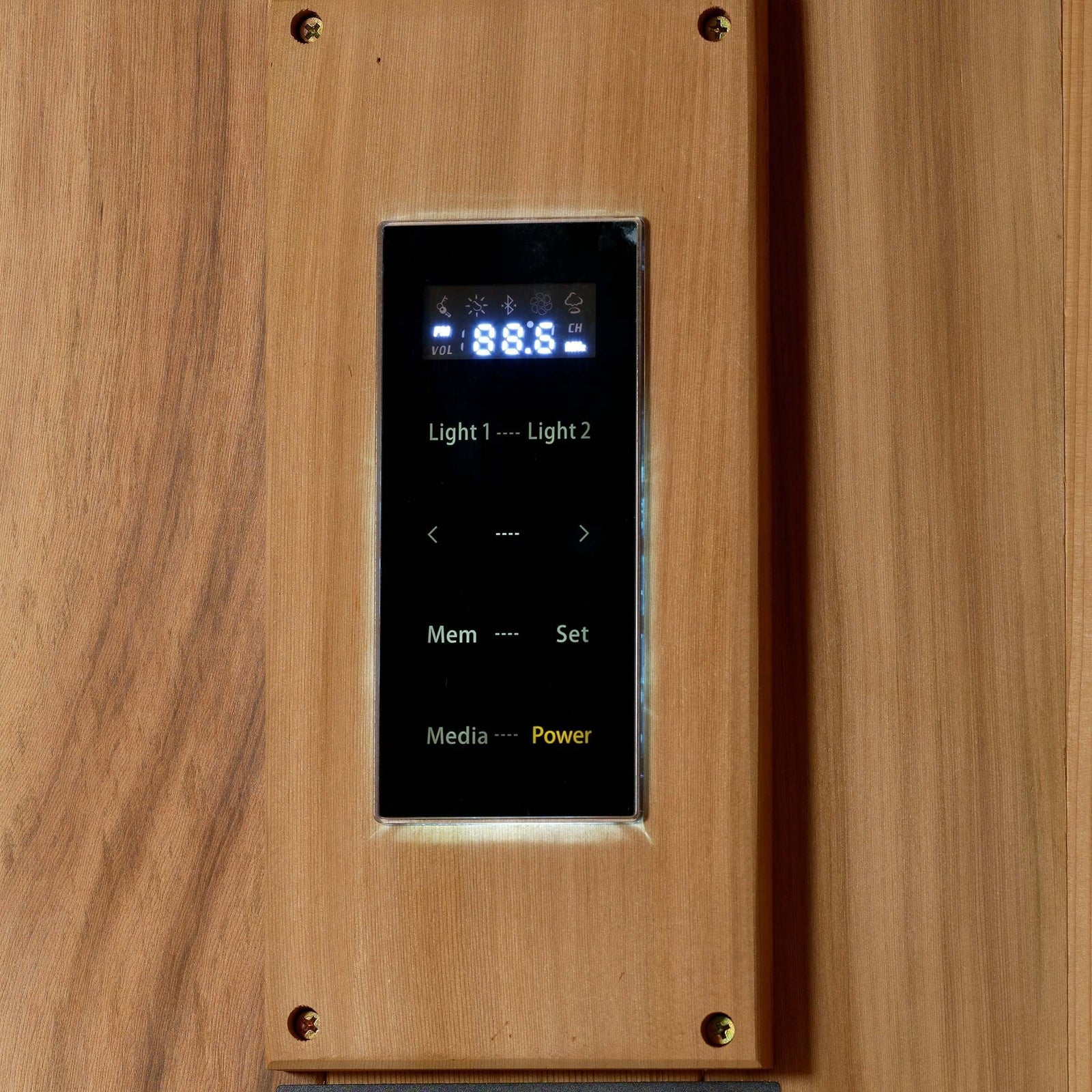 Golden Designs 2025 Updated Sundsvall 2 Person Traditional Sauna (GDI-7289-02)