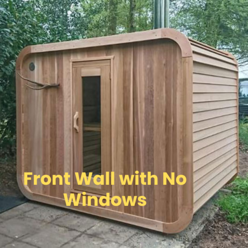 Dundalk Leisure Knotty Cedar Outdoor Luna Sauna