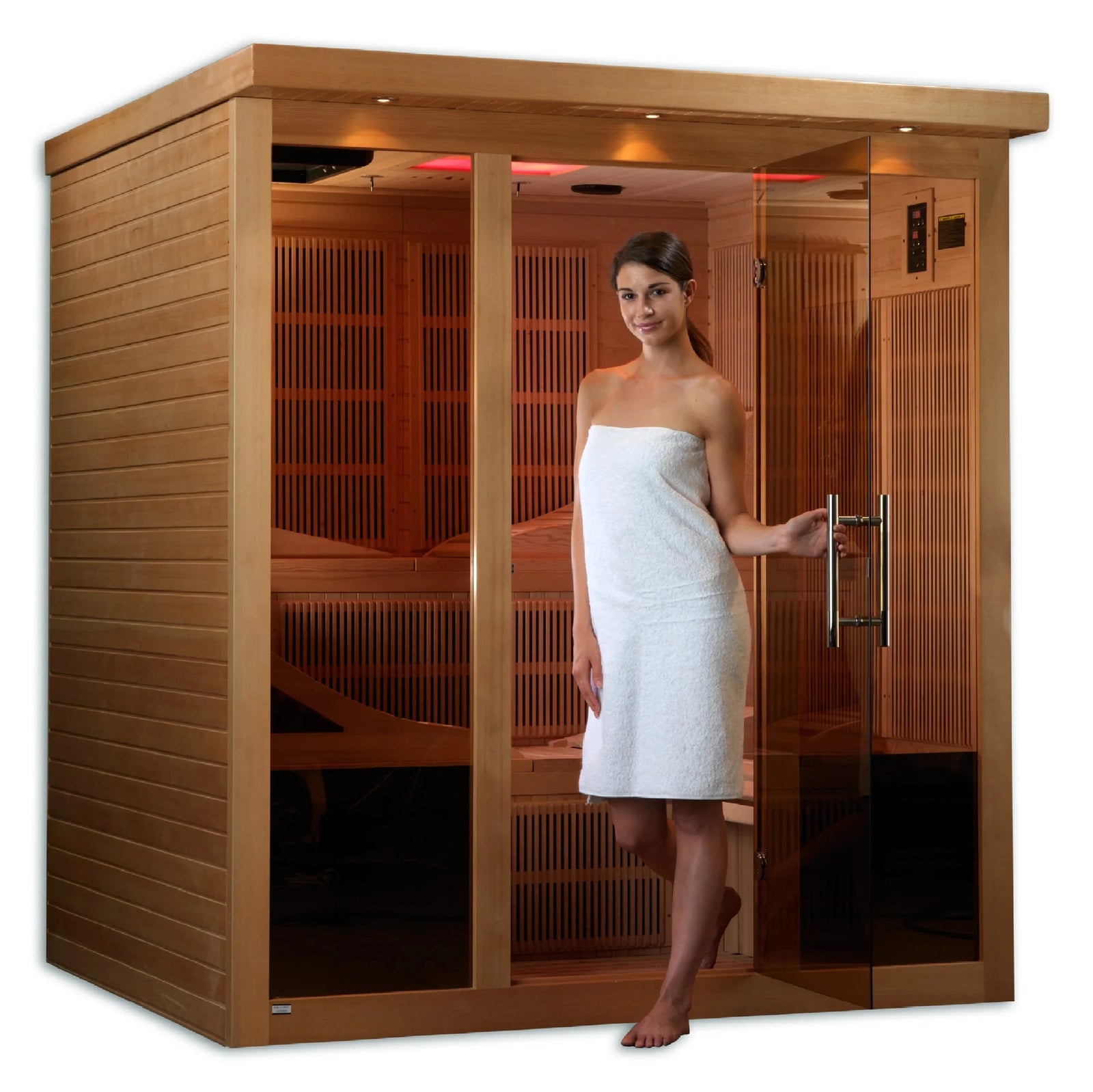 Golden Designs Monaco Near Zero EMF Far IR Sauna (GDI-6996-01)