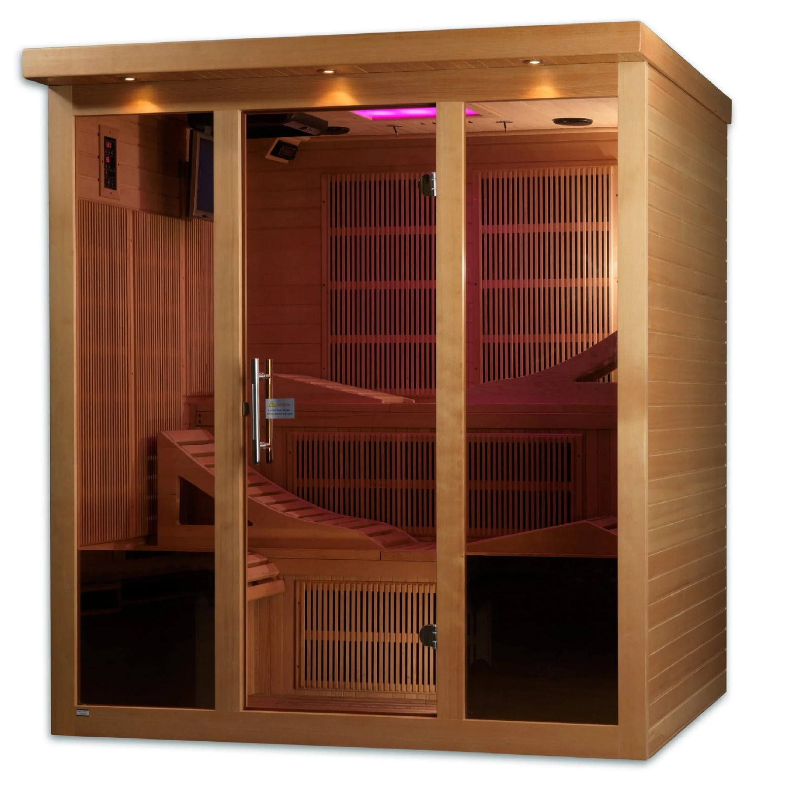 Golden Designs Monaco Near Zero EMF Far IR Sauna (GDI-6996-01)