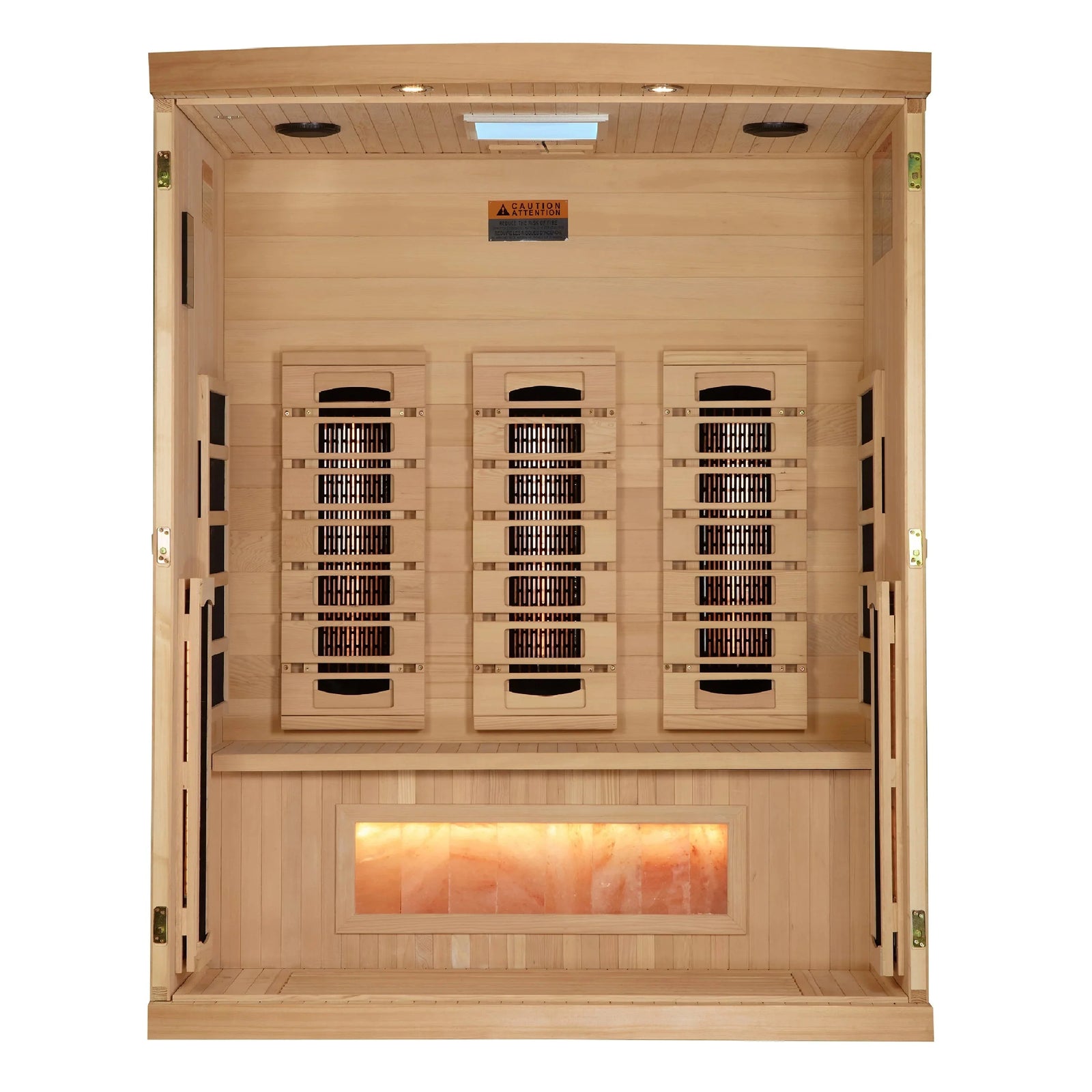 Golden Designs 2025  Reserve Edition 3 Person Full Spectrum with Himalayan Salt Bar (GDI-8030-03)