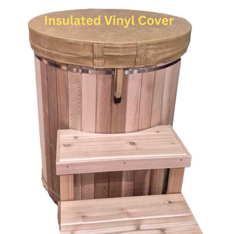 Dundalk LeisureCraft The Arctic Cold Plunge Tub - Knotty Red Cedar