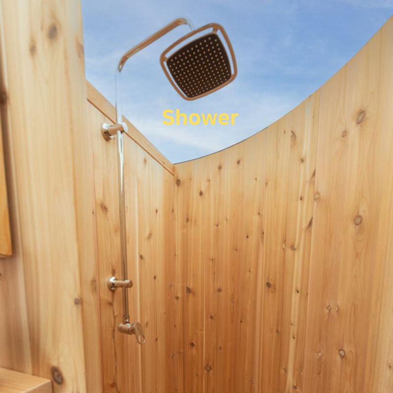 Dundalk LeisureCraft Skylight Washroom/Shower Combo