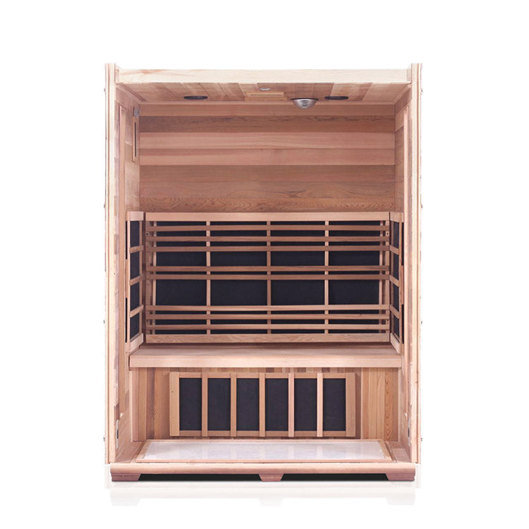 Enlighten Rustic 3-Person Full Spectrum Infrared Sauna