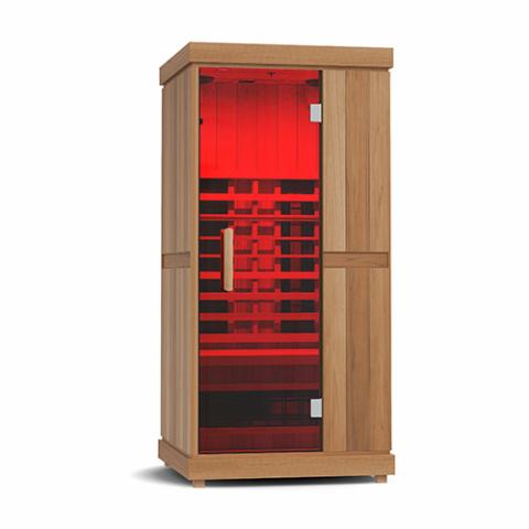 Finnmark FD-1 Full-Spectrum Infrared Sauna – 1 Person Compact Wellness Pod