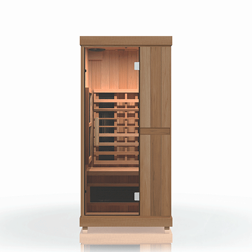 Finnmark FD-1 Full-Spectrum Infrared Sauna – 1 Person Compact Wellness Pod