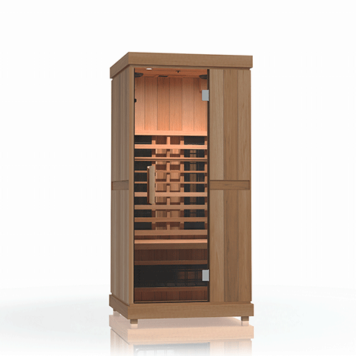 Finnmark FD-1 Full-Spectrum Infrared Sauna – 1 Person Compact Wellness Pod