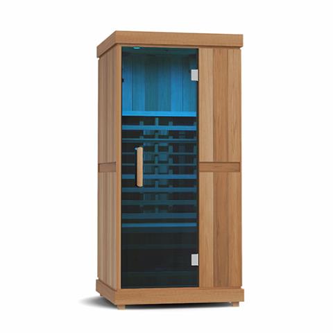 Finnmark FD-1 Full-Spectrum Infrared Sauna – 1 Person Compact Wellness Pod