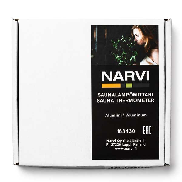 Dundalk LeisureCraft Narvi Black Thermometer Fahrenheit