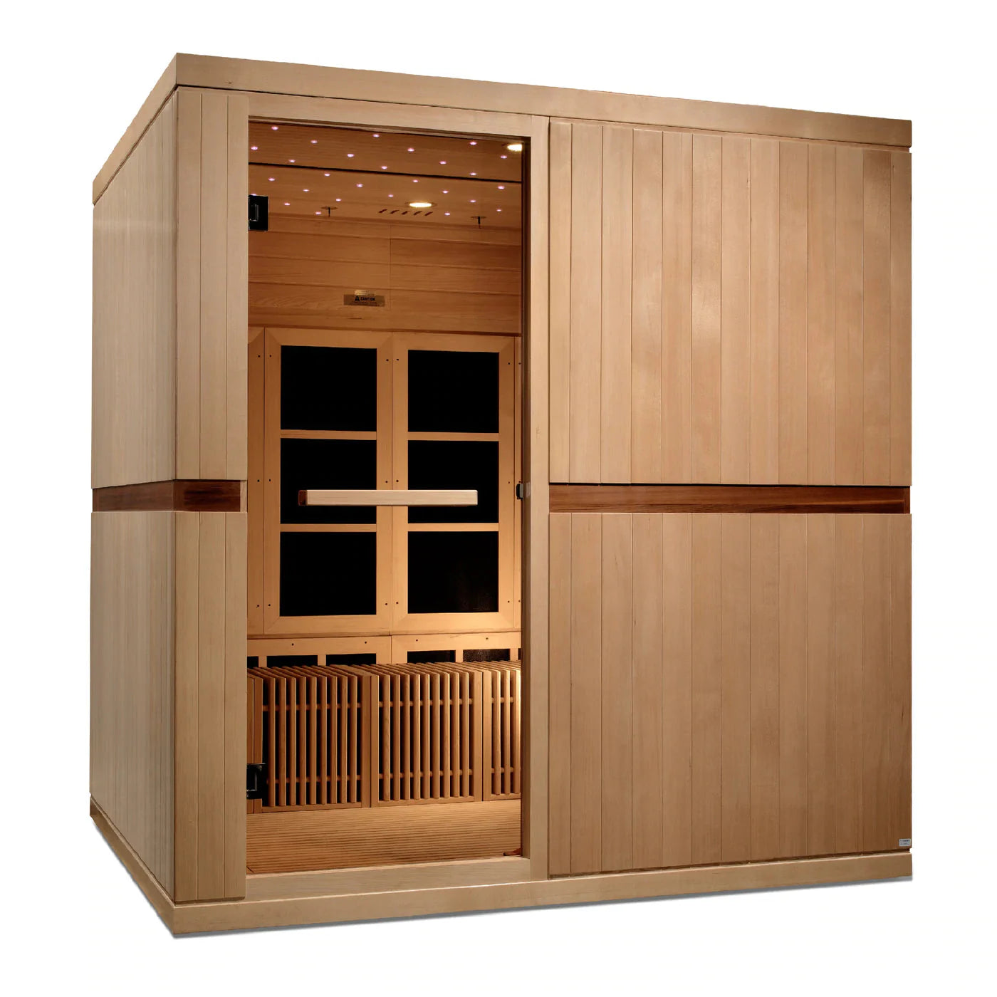 Golden Designs 2025 Catalonia 8 Person Near Zero EMF FAR IR Sauna (GDI-6880-02)