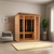 Golden Designs Dynamic Vila 3-Person Ultra Low EMF FAR Infrared Sauna – DYN-6315-02
