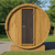 SaunaLife Model E6 3-Person Barrel Sauna
