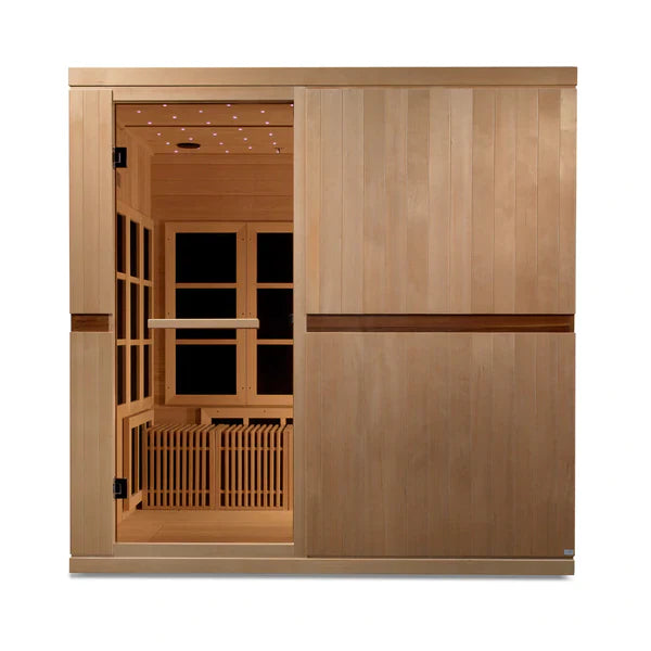 Golden Designs 2025 Catalonia 8 Person Near Zero EMF FAR IR Sauna (GDI-6880-02)