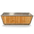 Dundalk LeisureCraft The Glacier Cold Plunge Tub - Knotty Red Cedar