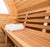 Dundalk LeisureCraft Clear Cedar Mini POD 2-4 Person Sauna
