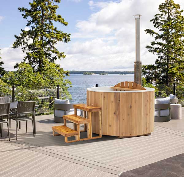 Dundalk LeisureCraft The Evolution Cedar Hot Plunge Tub 5'