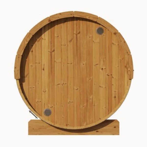 SaunaLife Model E6 3-Person Barrel Sauna
