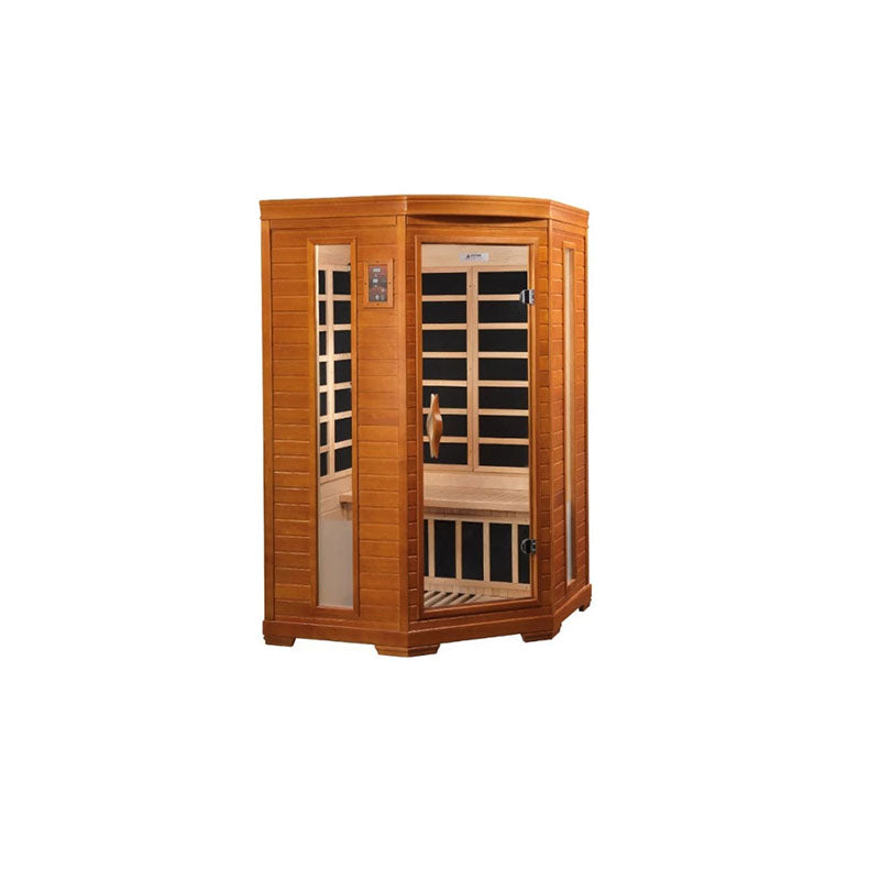 Golden Designs Dynamic Heming 2-Person Ultra Low EMF FAR Infrared Sauna – DYN-6225-02