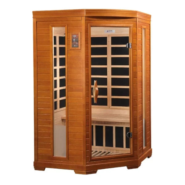 Golden Designs Dynamic Heming 2-Person Ultra Low EMF FAR Infrared Sauna – DYN-6225-02
