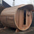 Dundalk LeisureCraft Clear Red Cedar Barrel Sauna