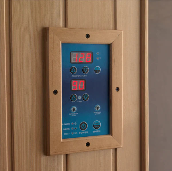 Golden Designs 2025 Reserve Edition 3 Person Full Spectrum with Himalayan Salt Bar (GDI-8035-03)