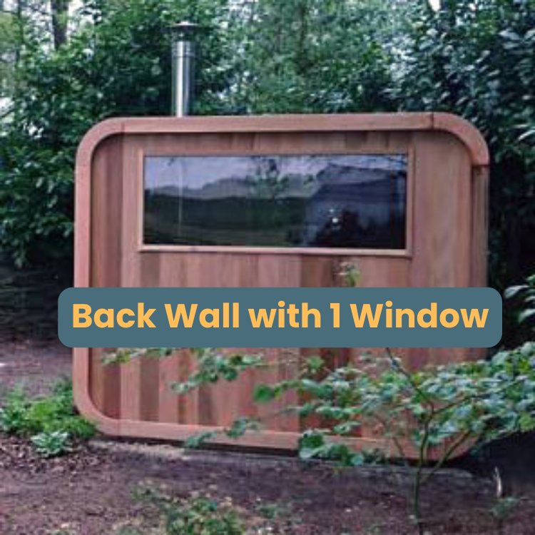 Dundalk Leisure Knotty Cedar Outdoor Luna Sauna