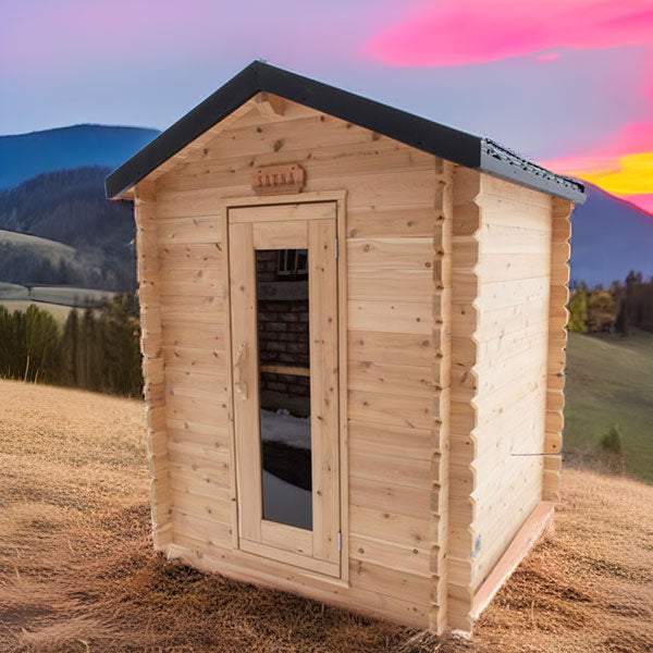 Dundalk Leisure Canadian Timber  2-3 Person Granby Cabin Sauna CTC66W