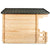 Dundalk Leisure Georgian Cabin Sauna with Porch CTC88PW