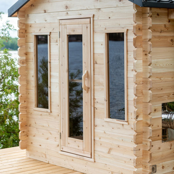 Dundalk Leisure Canadian Timber Georgian Cabin Sauna CTC88W