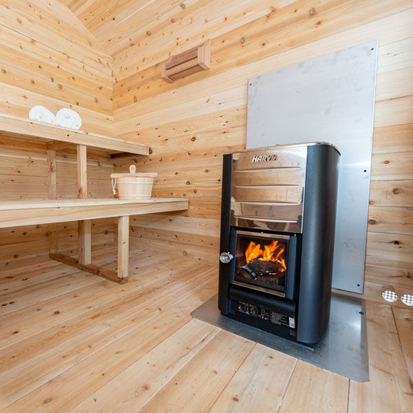 Dundalk Leisure Canadian Timber Georgian Cabin Sauna CTC88W