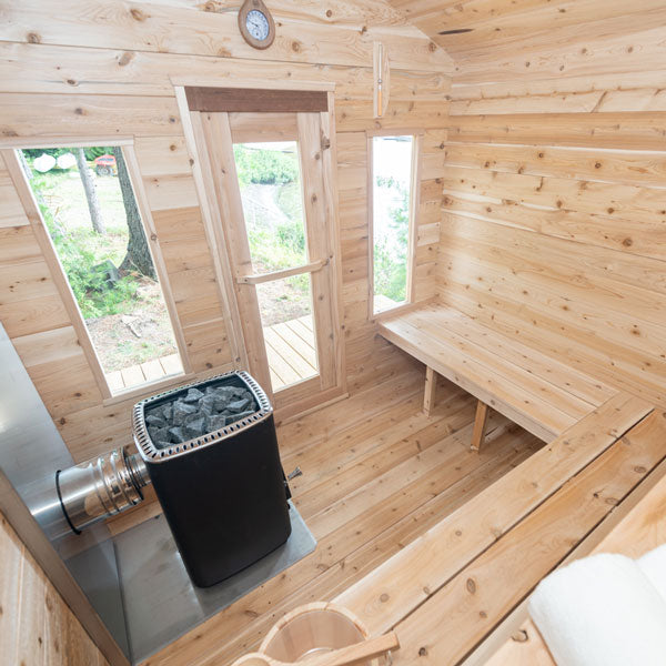 Dundalk Leisure Canadian Timber Georgian Cabin Sauna CTC88W