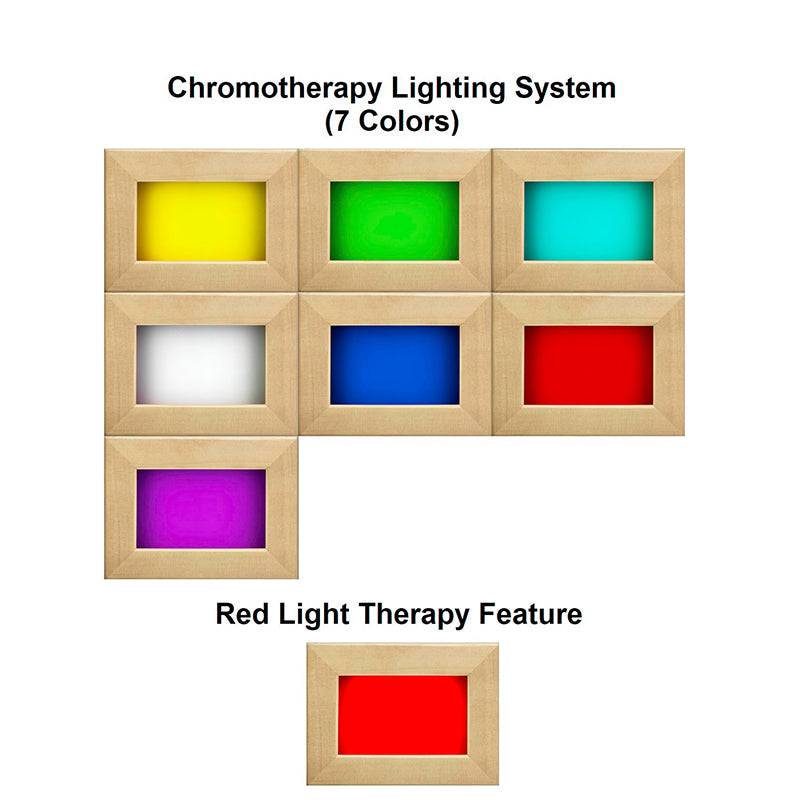 Golden Designs Maxxus Alpine Dual Tech 3-Person Low EMF FAR Infrared Sauna (MX-J306-02S)