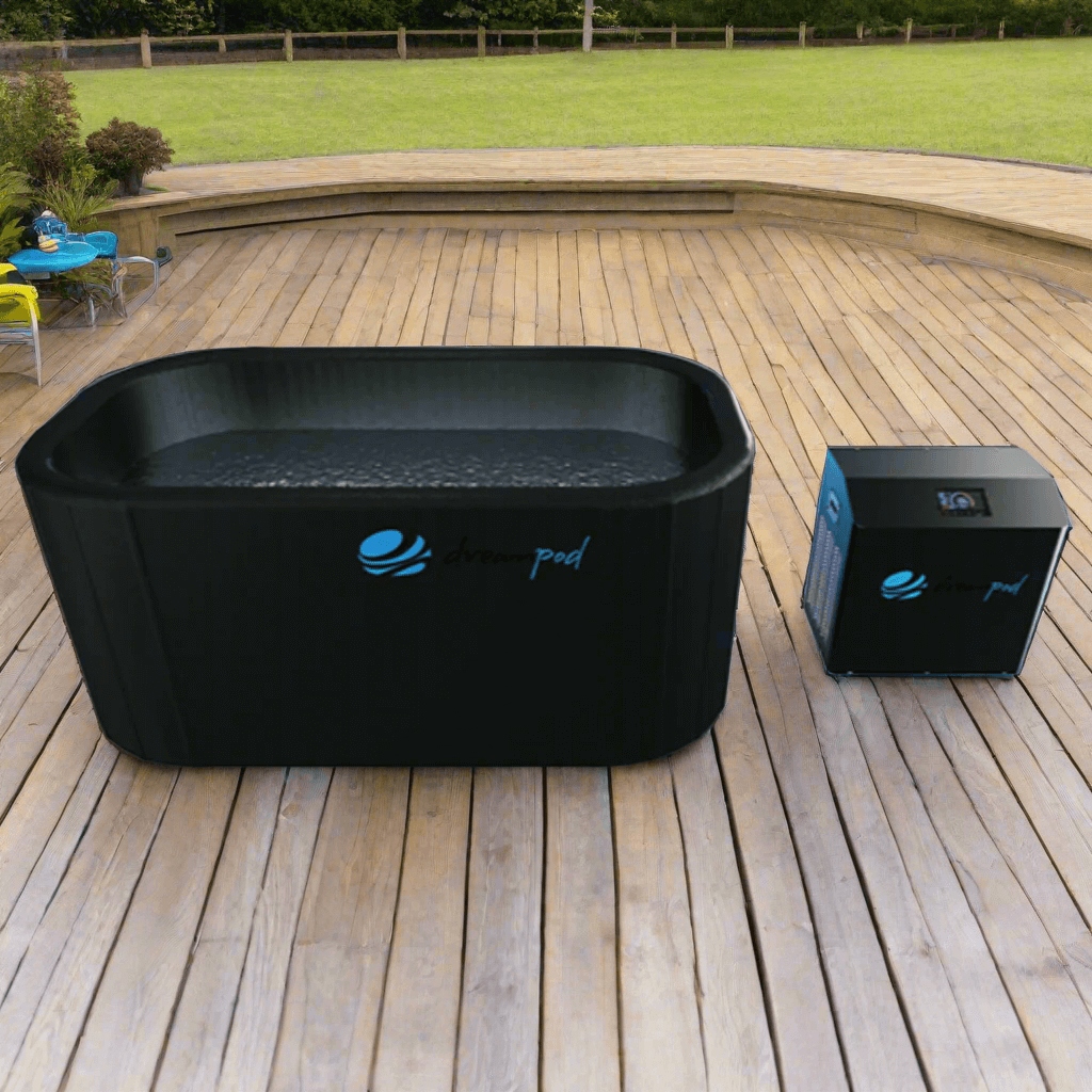 Dreampod Ice Bath Flex cold plunge tub with chiller