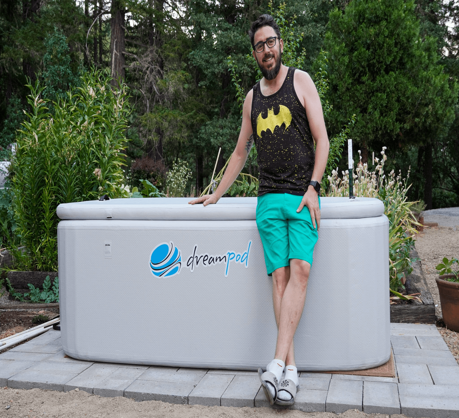 Dreampod Home Float Flex – Inflatable Float Tank with Rigid Walls for Home Relaxation & Recovery