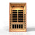 Golden Designs Dynamic Avila 1–2 Person Low EMF FAR Infrared Sauna – Canadian Hemlock (DYN-6103-01)