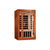Golden Designs Dynamic Cardoba 2-Person Low EMF FAR Infrared Sauna – Canadian Hemlock (DYN-6203-01)