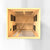 Golden Designs Dynamic Cardoba 2-Person Low EMF FAR Infrared Sauna – Canadian Hemlock (DYN-6203-01)