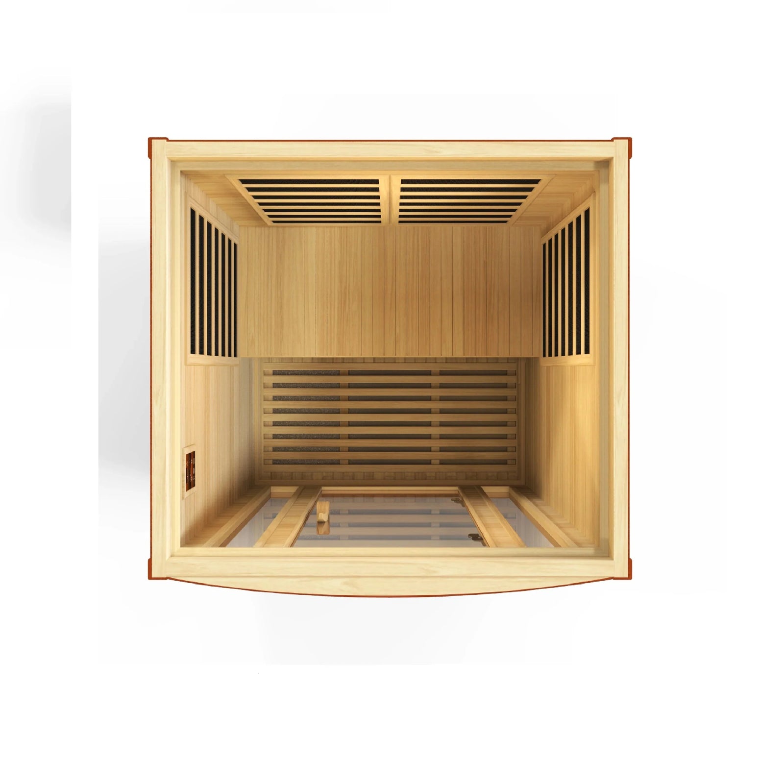 Golden Designs Dynamic Santiago Elite 2-Person Ultra Low EMF FAR Infrared Sauna (DYN-6209-02)
