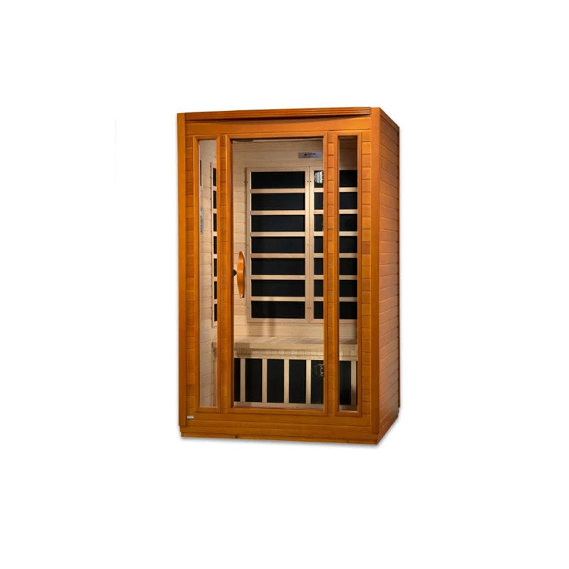 Golden Design Dynamic San Marino 2-Person Low EMF FAR Infrared Sauna (DYN-6206-01)