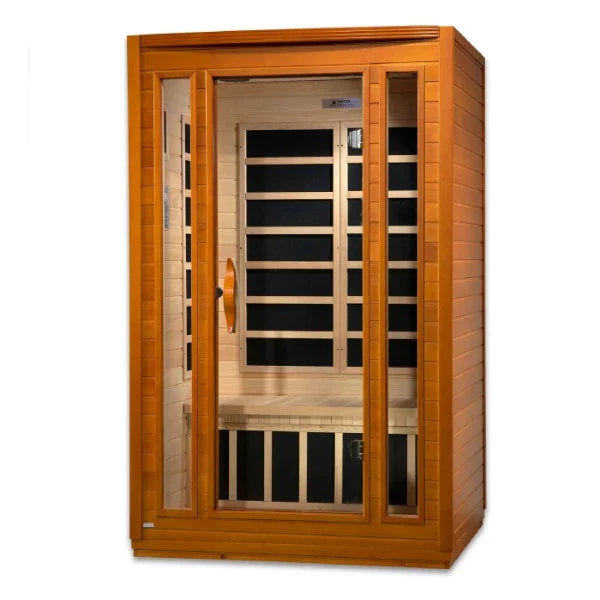 Golden Design Dynamic San Marino 2-Person Low EMF FAR Infrared Sauna (DYN-6206-01)