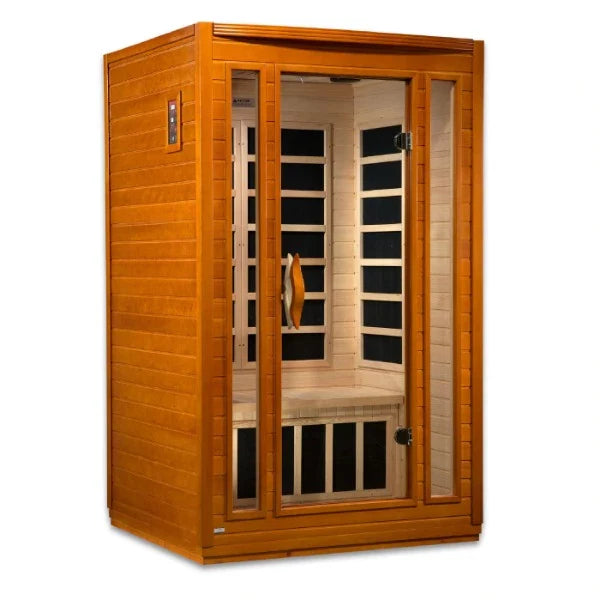Golden Design Dynamic San Marino 2-Person Low EMF FAR Infrared Sauna (DYN-6206-01)
