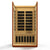 Golden Designs Dynamic San Marino Elite 2-Person Ultra Low EMF Far Infrared Sauna (DYN-6206-01)