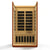 Golden Design Dynamic San Marino 2-Person Low EMF FAR Infrared Sauna (DYN-6206-01)
