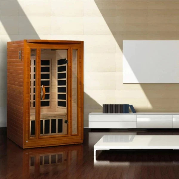 Golden Design Dynamic San Marino 2-Person Low EMF FAR Infrared Sauna (DYN-6206-01)