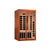 Golden Designs Dynamic Santiago Elite 2-Person Ultra Low EMF FAR Infrared Sauna (DYN-6209-02)