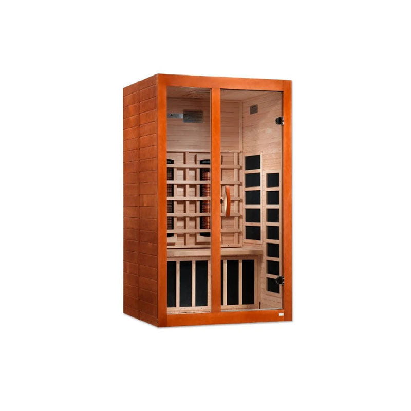 Golden DesignsDynamic Santiago 2-Person Full Spectrum Infrared Sauna – Canadian Hemlock (DYN-6209-03 FS)