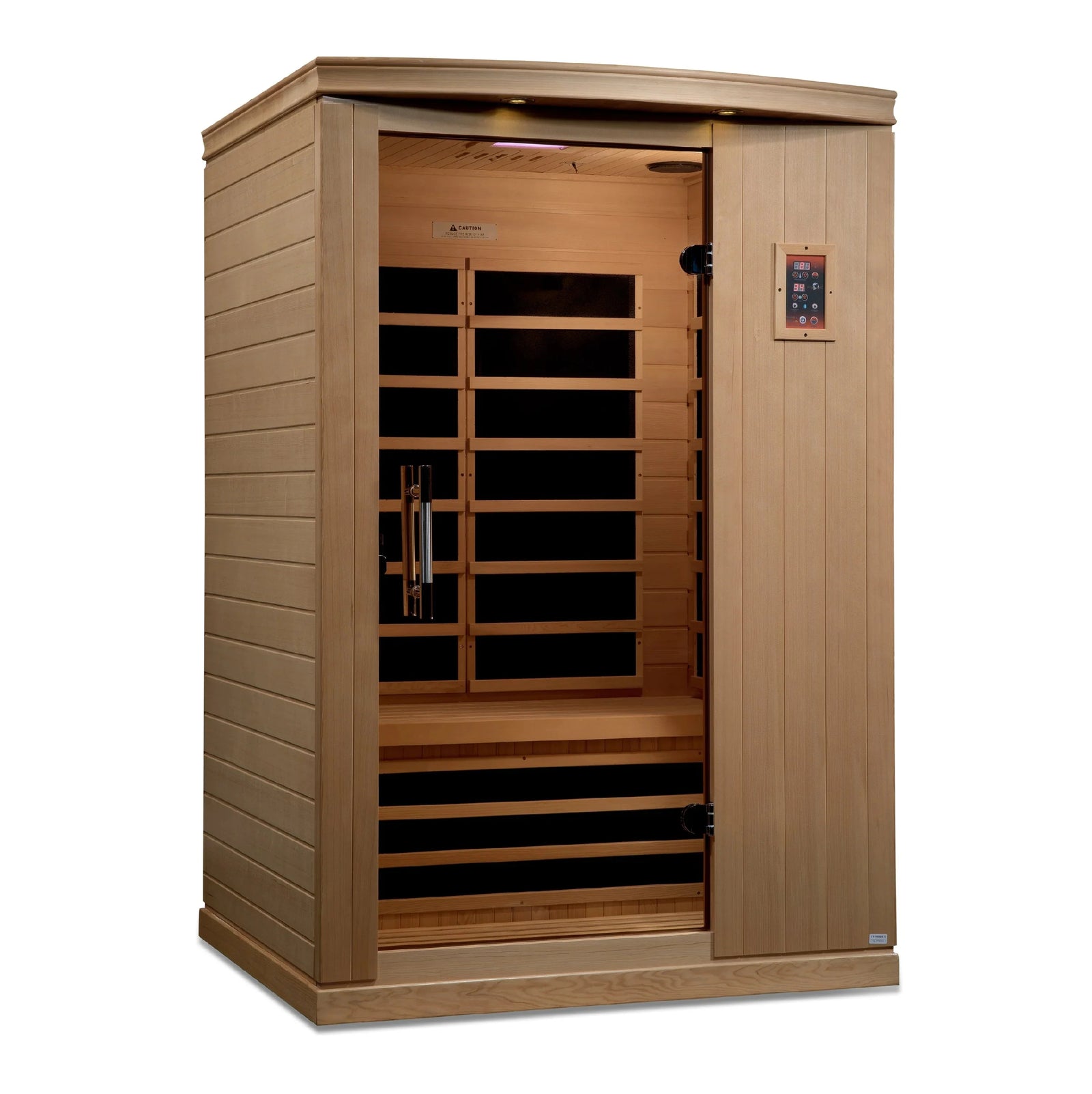 Golden Designs Dynamic Venice 2-Person Ultra Low EMF FAR Infrared Sauna (DYN-6210-01)