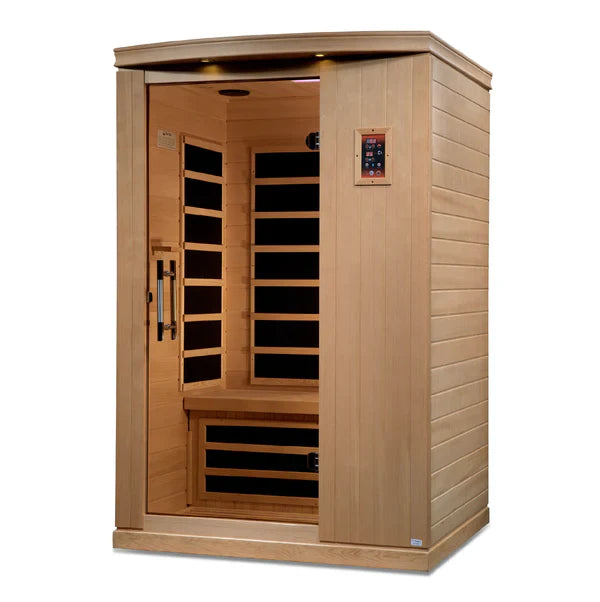 Golden Designs Dynamic Venice 2-Person Ultra Low EMF FAR Infrared Sauna (DYN-6210-01)